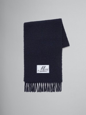 Marni Alpaca Scarf μπλε | LGRSX61577