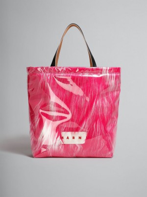 Marni Fuchsia Coated Faux Fur φουξια | GRZDE55821