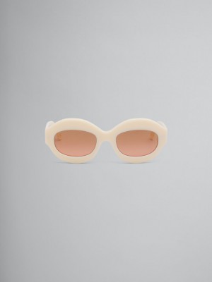 Marni Ik Kil Cenote Acetate ασπρα | BGRSO62442