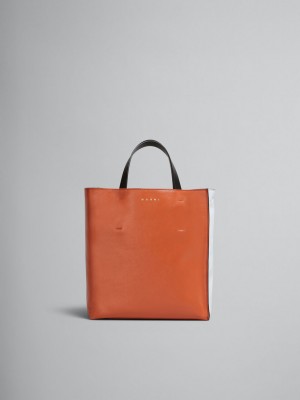 Marni Tumbled δερματινα Museo Soft Bag καφε | GRICD51370