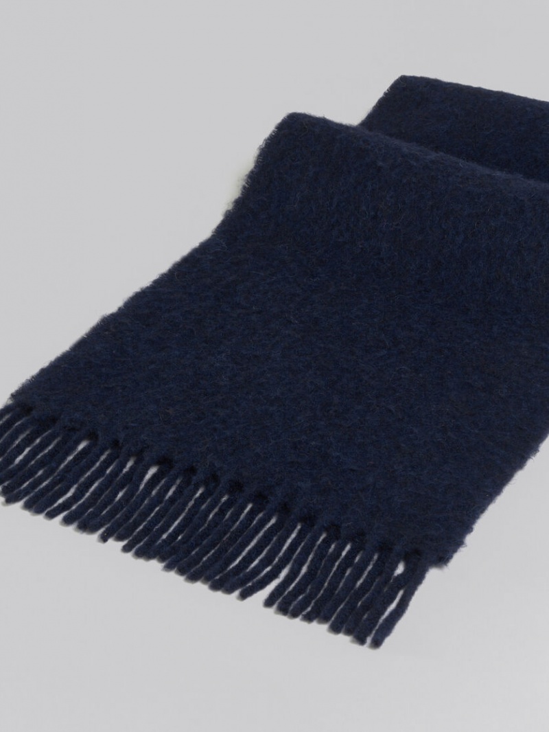 Marni Alpaca Scarf μπλε | LGRSX61577