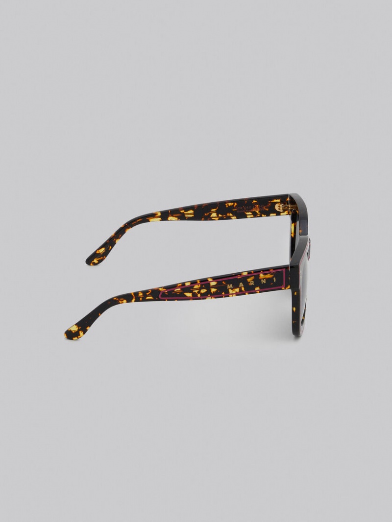 Marni Animal Print Acetate Li River Πολύχρωμο | GRXBR25958