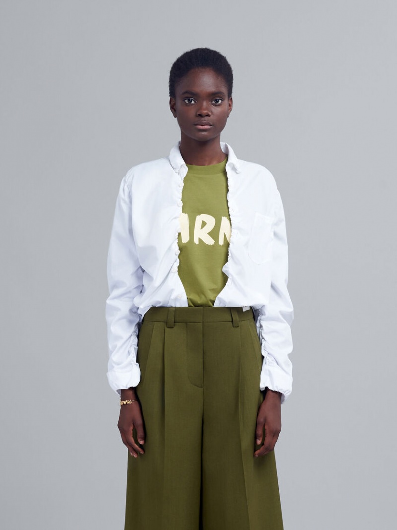 Marni Bio Poplin Shirt ασπρα | UGRND36411