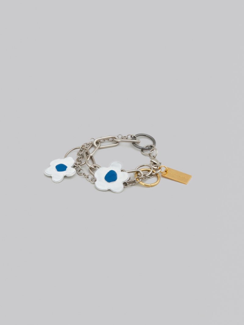 Marni Bracelet With Flowers ασπρα | BGRSO33338