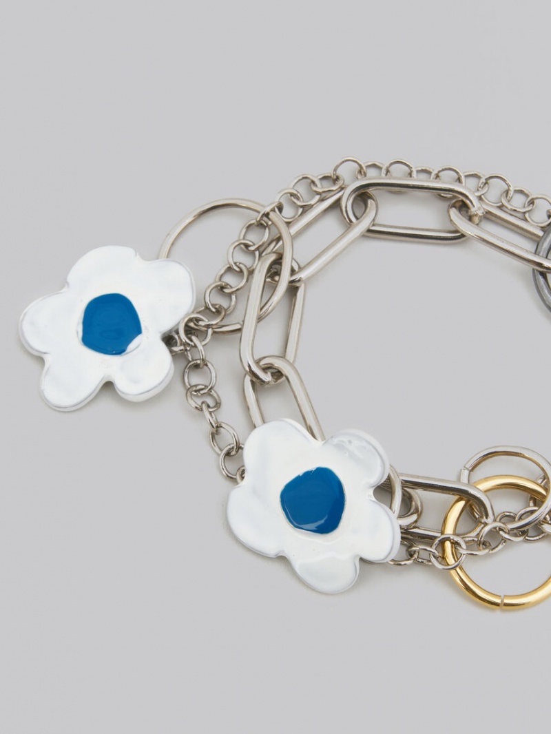 Marni Bracelet With Flowers ασπρα | BGRSO33338