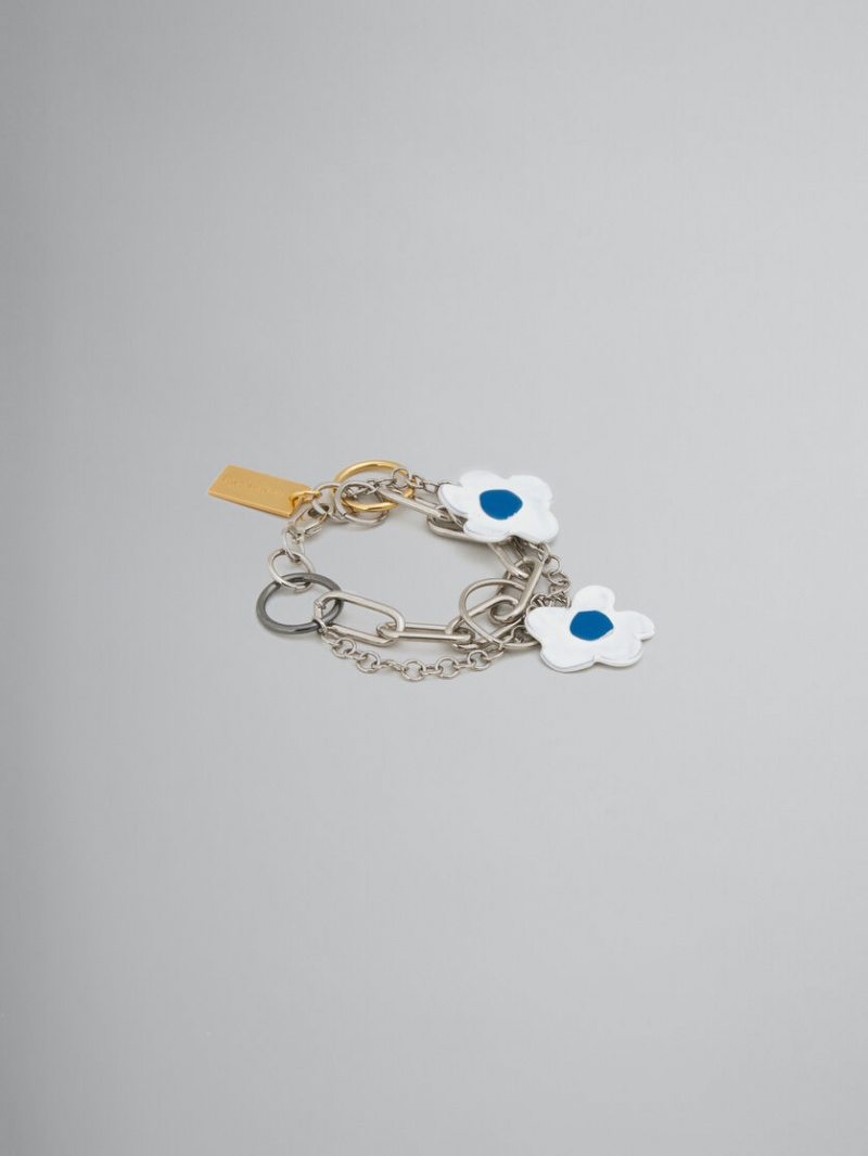 Marni Bracelet With Flowers ασπρα | BGRSO33338