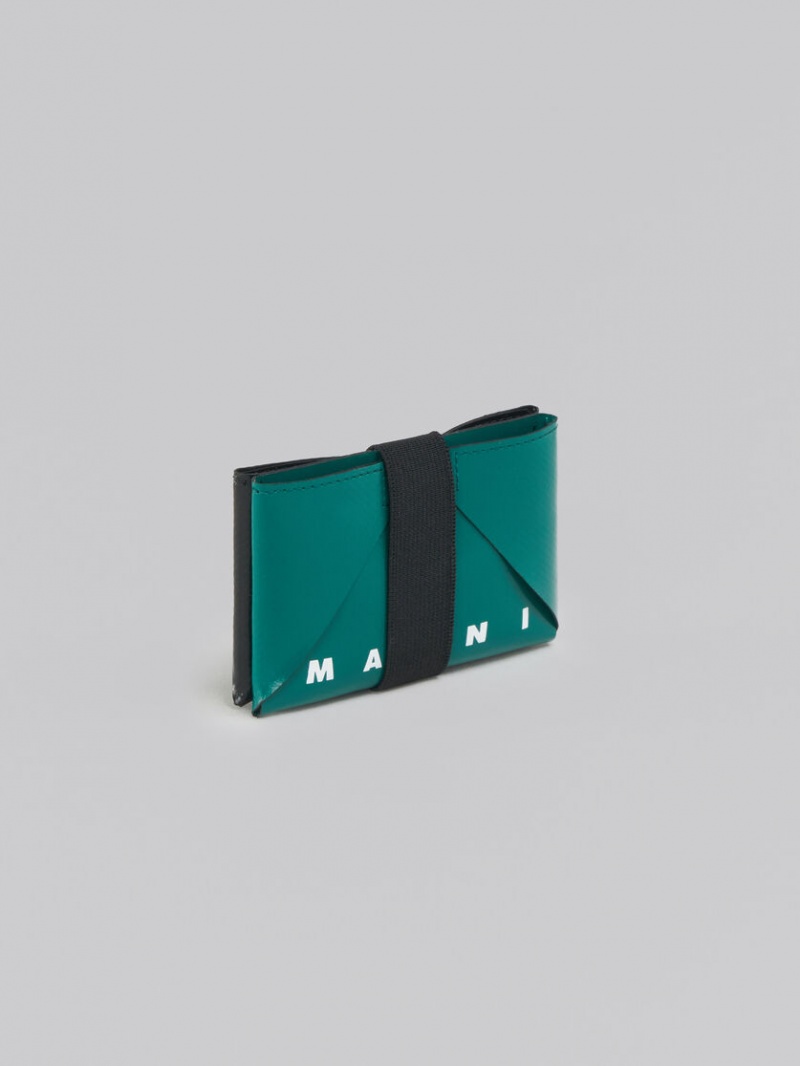 Marni Card Case πρασινο μαυρα | GRDFL44891