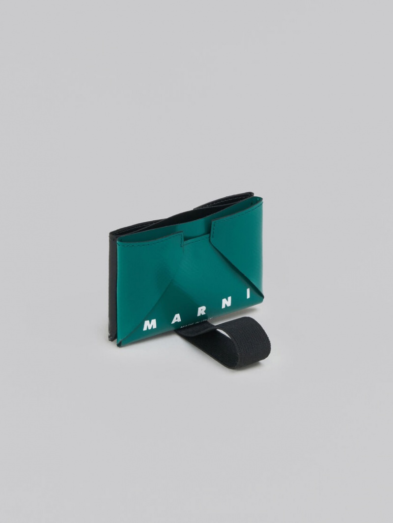 Marni Card Case πρασινο μαυρα | GRDFL44891