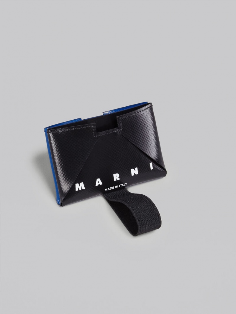 Marni Card Case μαυρα μπλε | GRZPD93479