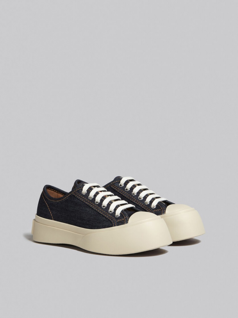 Marni Denim Pablo δαντελα-up Sneaker μπλε | MGRFT24230