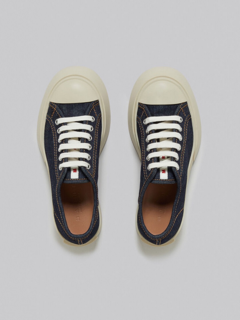 Marni Denim Pablo δαντελα-up Sneaker μπλε | MGRFT24230