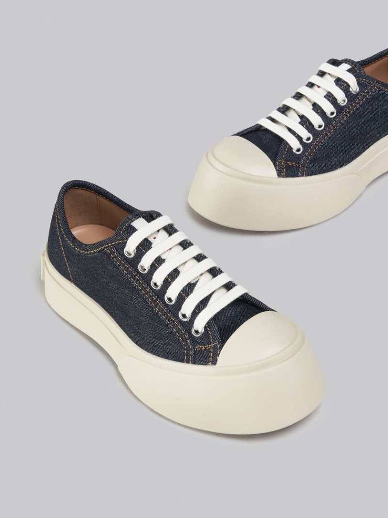 Marni Denim Pablo δαντελα-up Sneaker μπλε | MGRFT24230