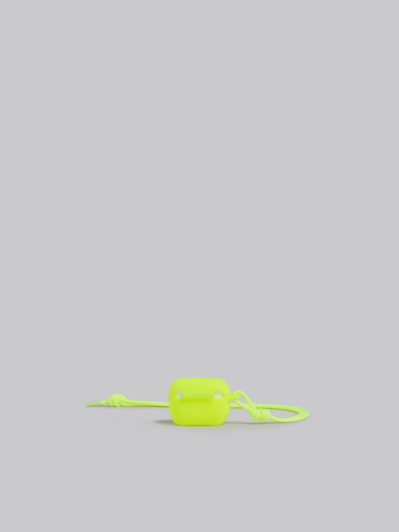 Marni Gummy Airpods Case κίτρινα | GRCVG92796