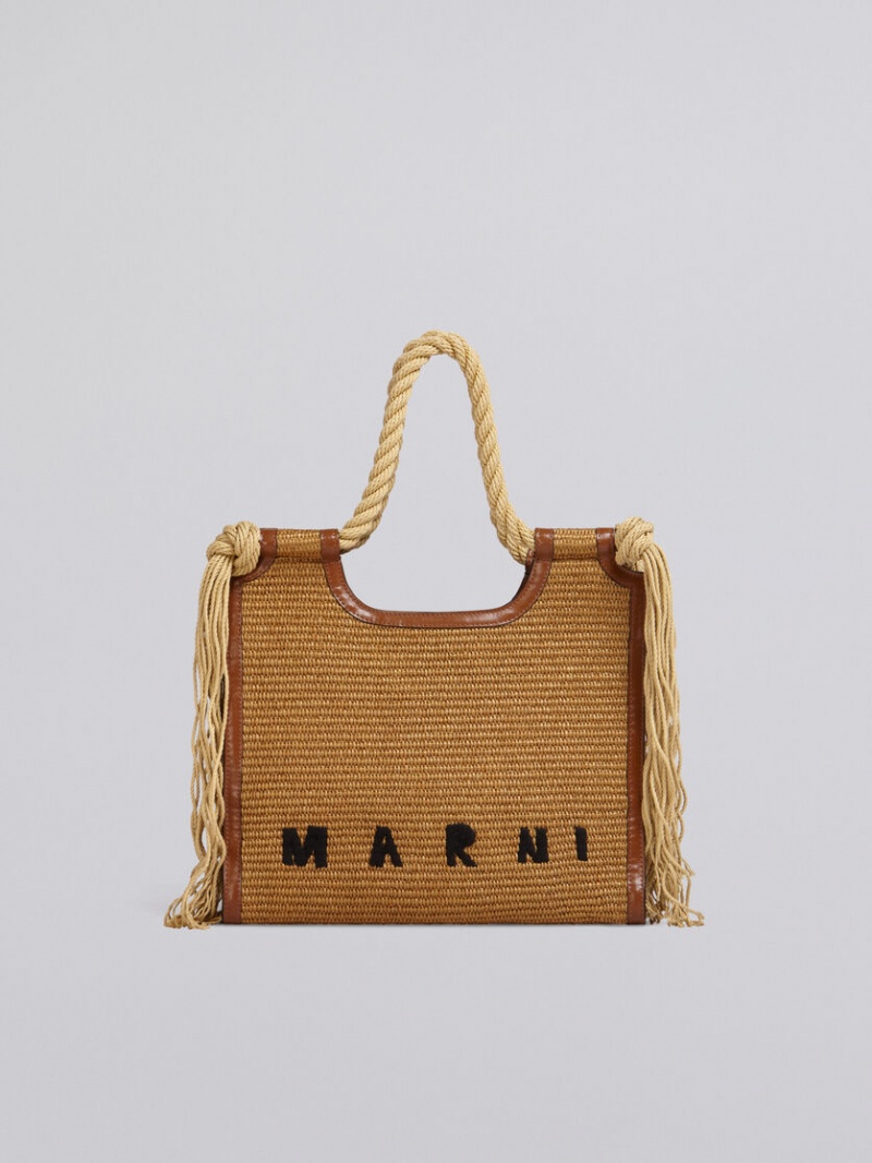 Marni Marcel Summer Bag With Rope Handles Μπεζ | YGRGT34792