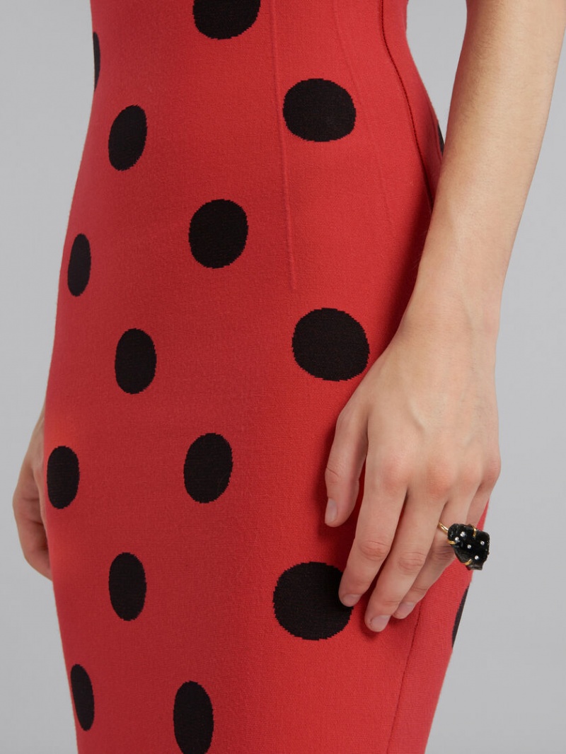 Marni Obsidian Ring With Rhinestone Polka Dots μαυρα οψιάνος | GRJBT63364