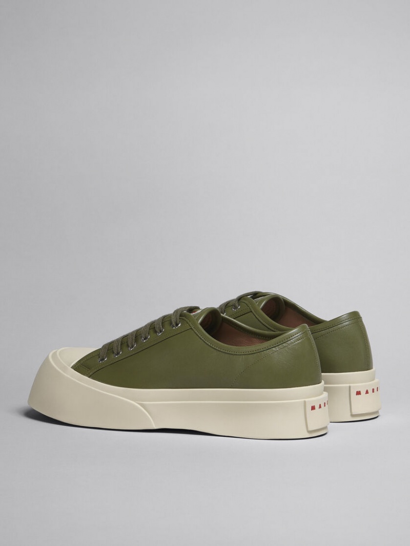 Marni Soft Calf δερματινα Pablo Sneaker πρασινο | QGRWA93297