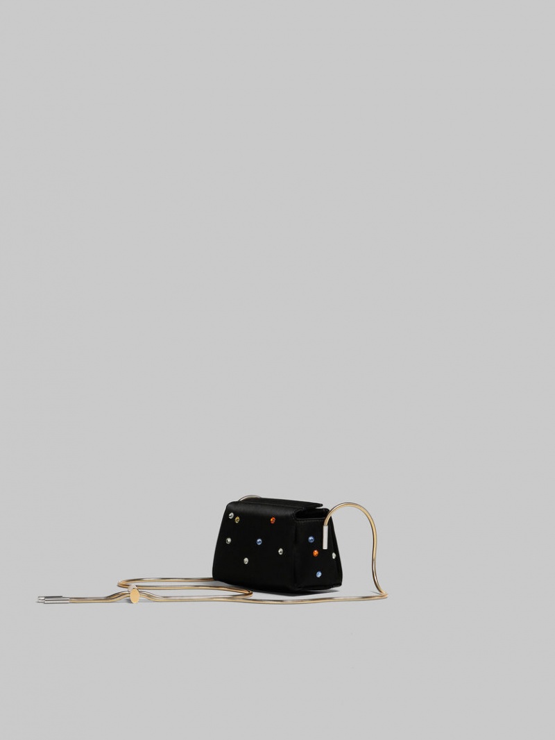 Marni Toggle Mini Bag Satin μαυρα | TGRWZ53050