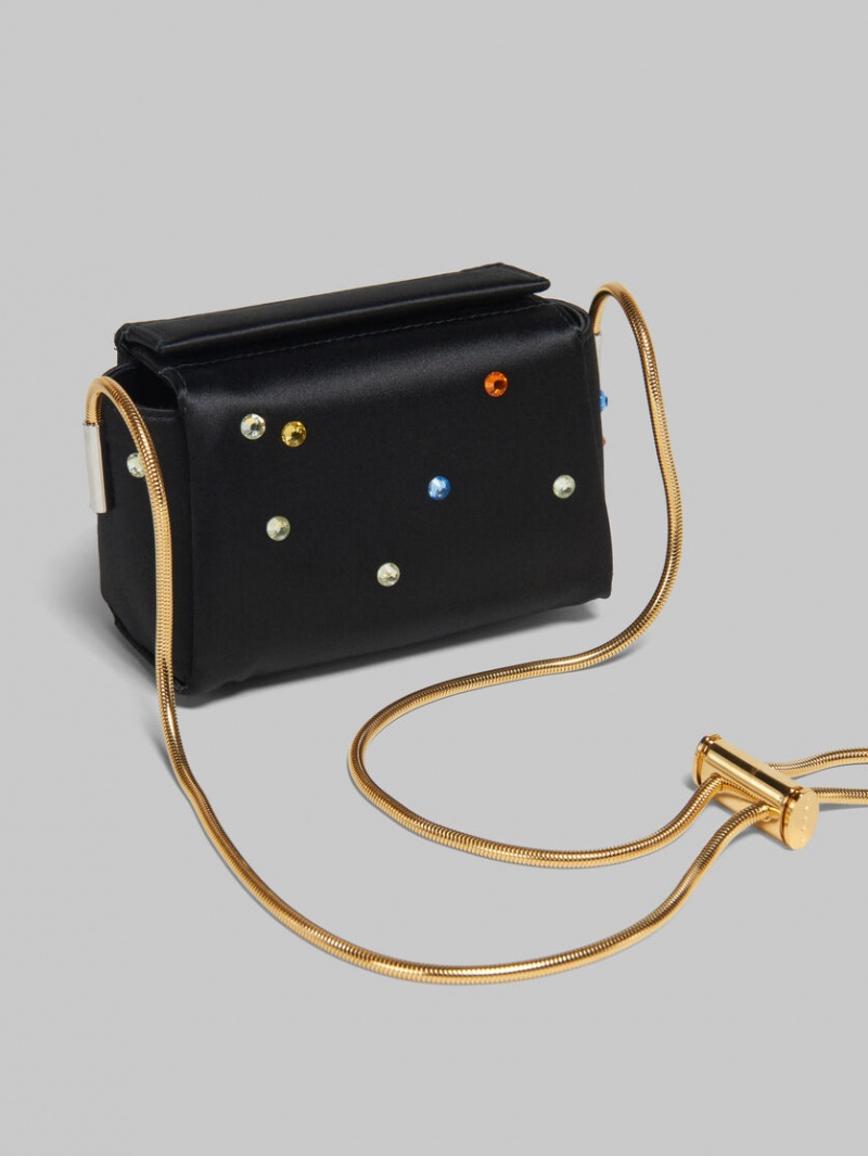 Marni Toggle Mini Bag Satin μαυρα | TGRWZ53050