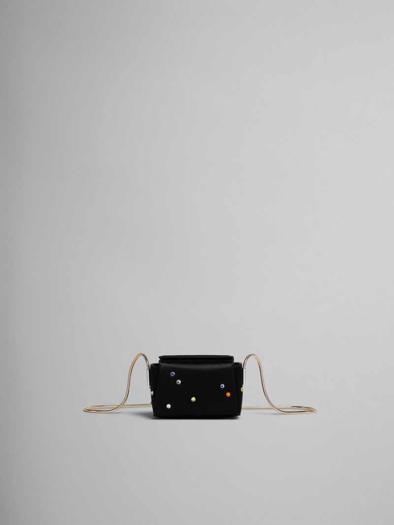 Marni Toggle Mini Bag Satin μαυρα | TGRWZ53050