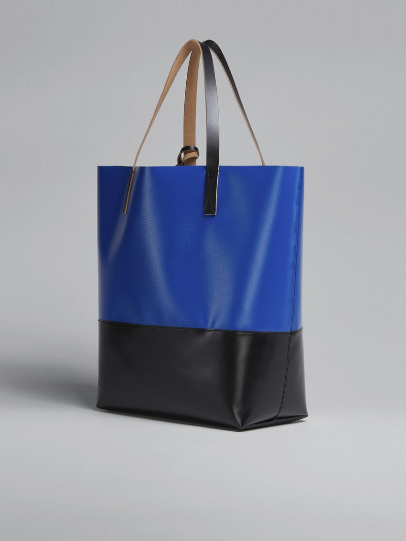 Marni Tribeca Shopping Bag μπλε μαυρα | AGRWC94998