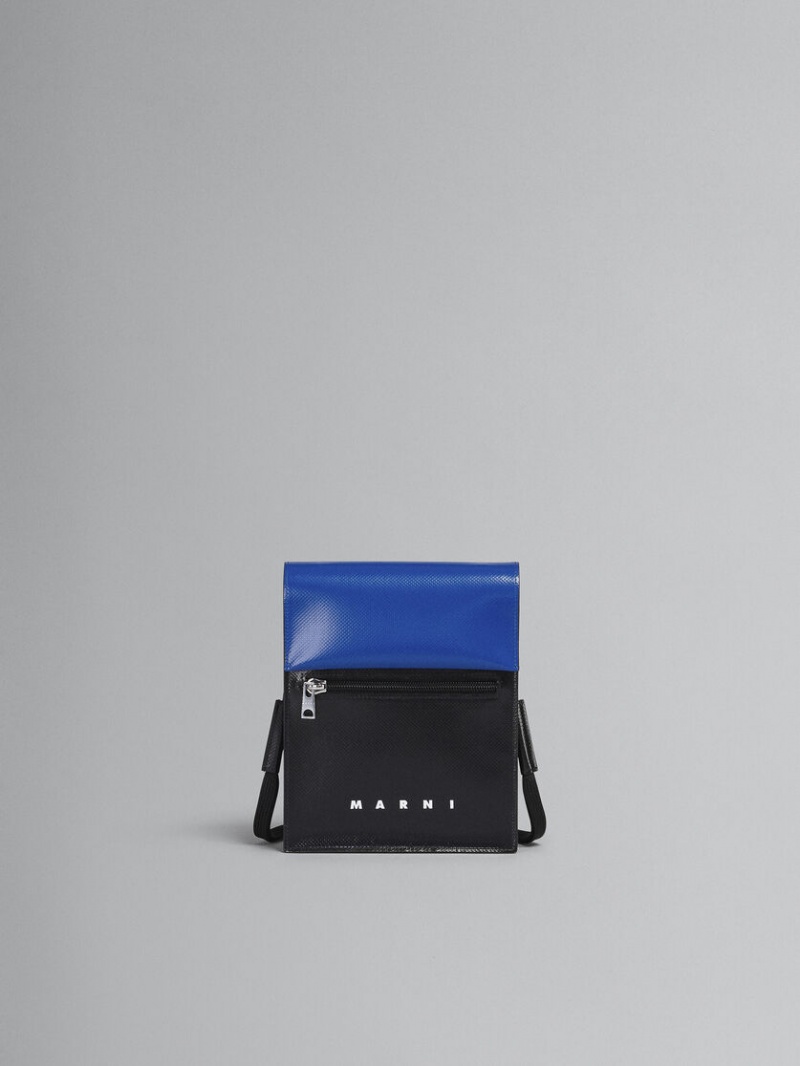 Marni Tribeca Shoulder Bag μπλε μαυρα | YGRVQ28394