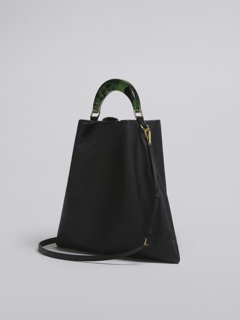 Marni Venice Medium Bag δερματινα μαυρα | LGRSX61114