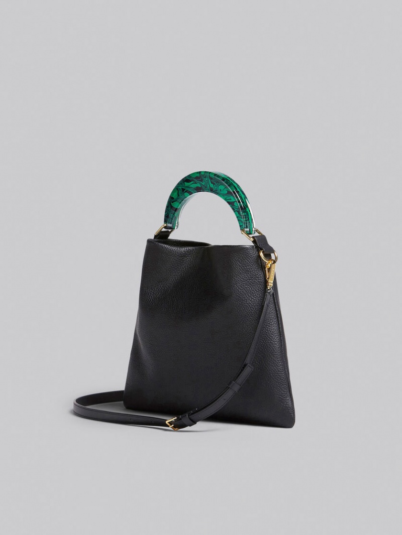 Marni Venice Small Bag δερματινα μαυρα | FGRHY58309