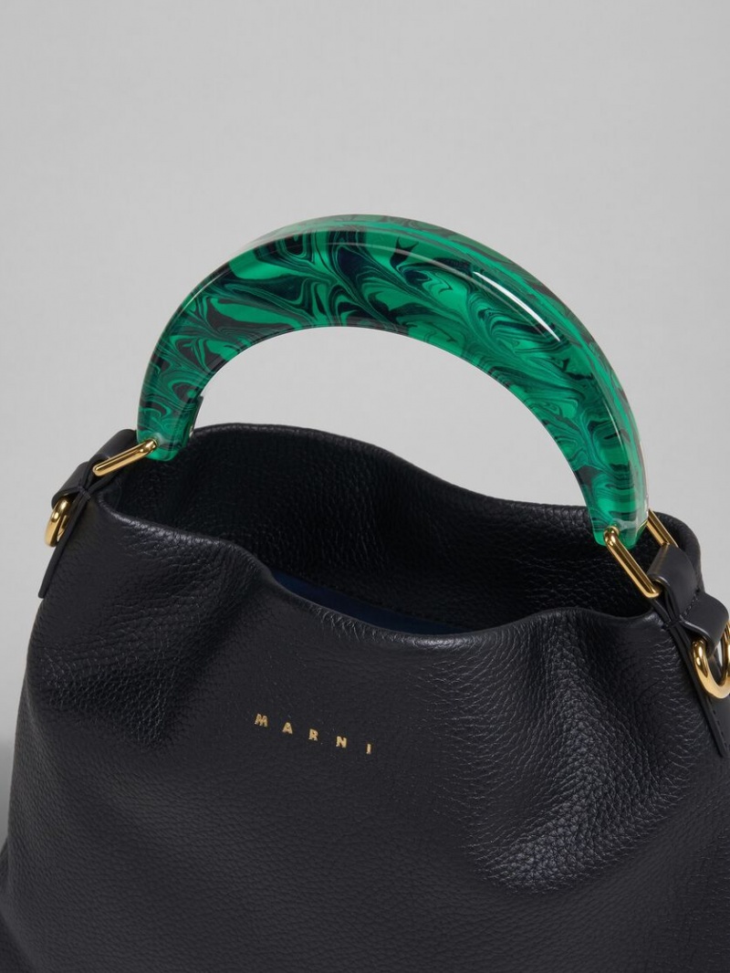 Marni Venice Small Bag δερματινα μαυρα | FGRHY58309