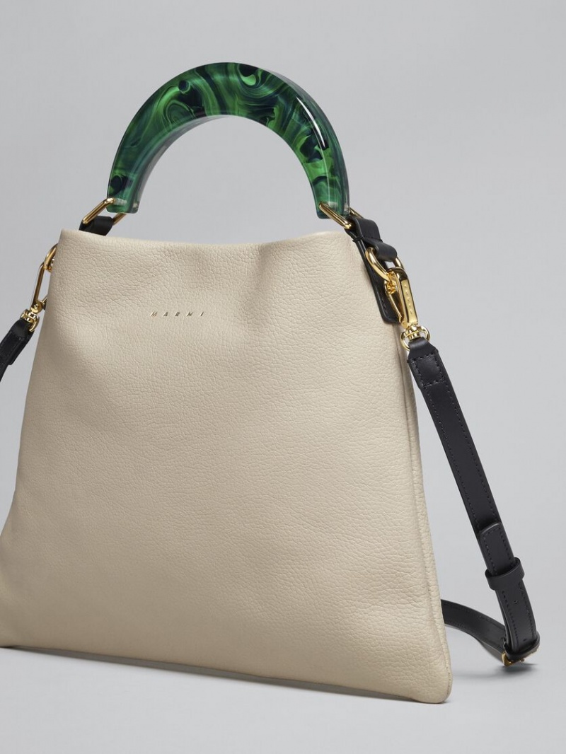 Marni Venice Small Bag δερματινα Μπεζ | GGRUC62919