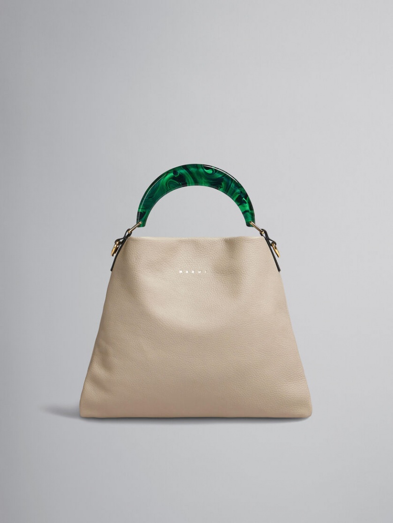 Marni Venice Small Bag δερματινα Μπεζ | GGRUC62919