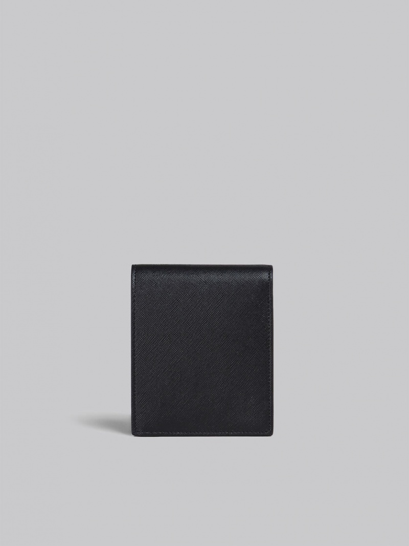 Marni δερματινα Bi-fold Wallet μαυρα | GRCVG31074