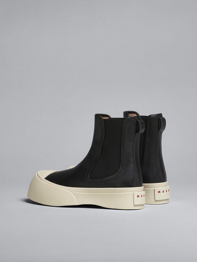 Marni δερματινα Pablo Chelsea Boot μαυρα | DGRKV50004